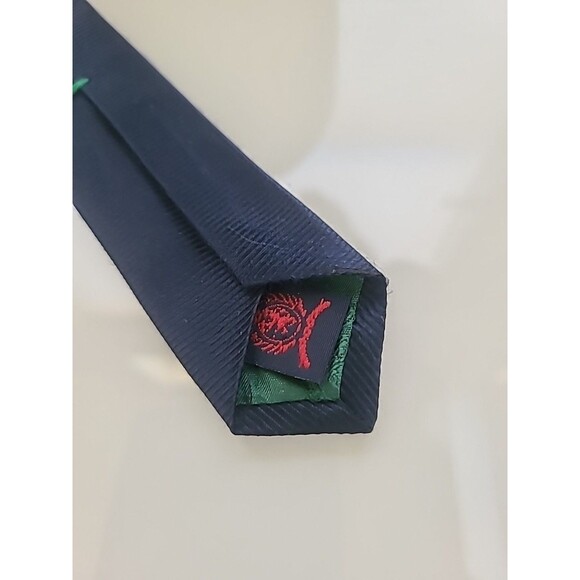 Tommy Hilfiger Mens Repp Imported Silk Classic Graphic Vintage Neck Tie Work - Picture 5 of 9